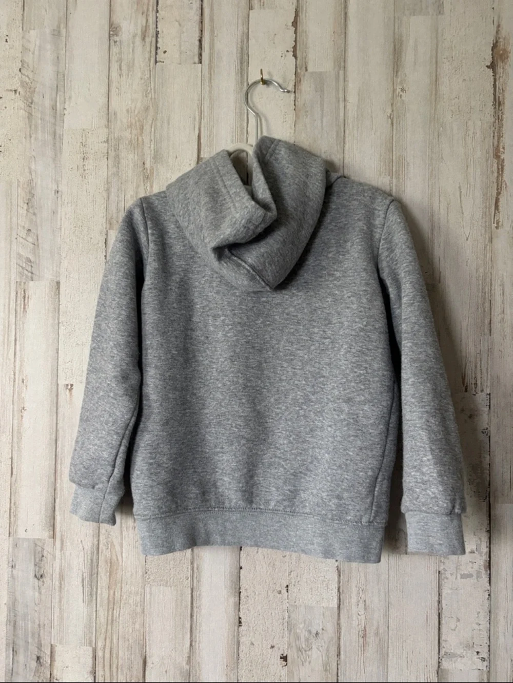 Nike Kids Gray‎ Hoodie with Black & White 